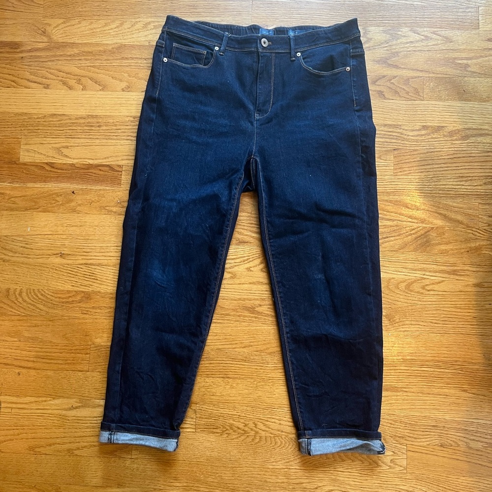 J Jill straight Cuffed Jeans size 16 petite